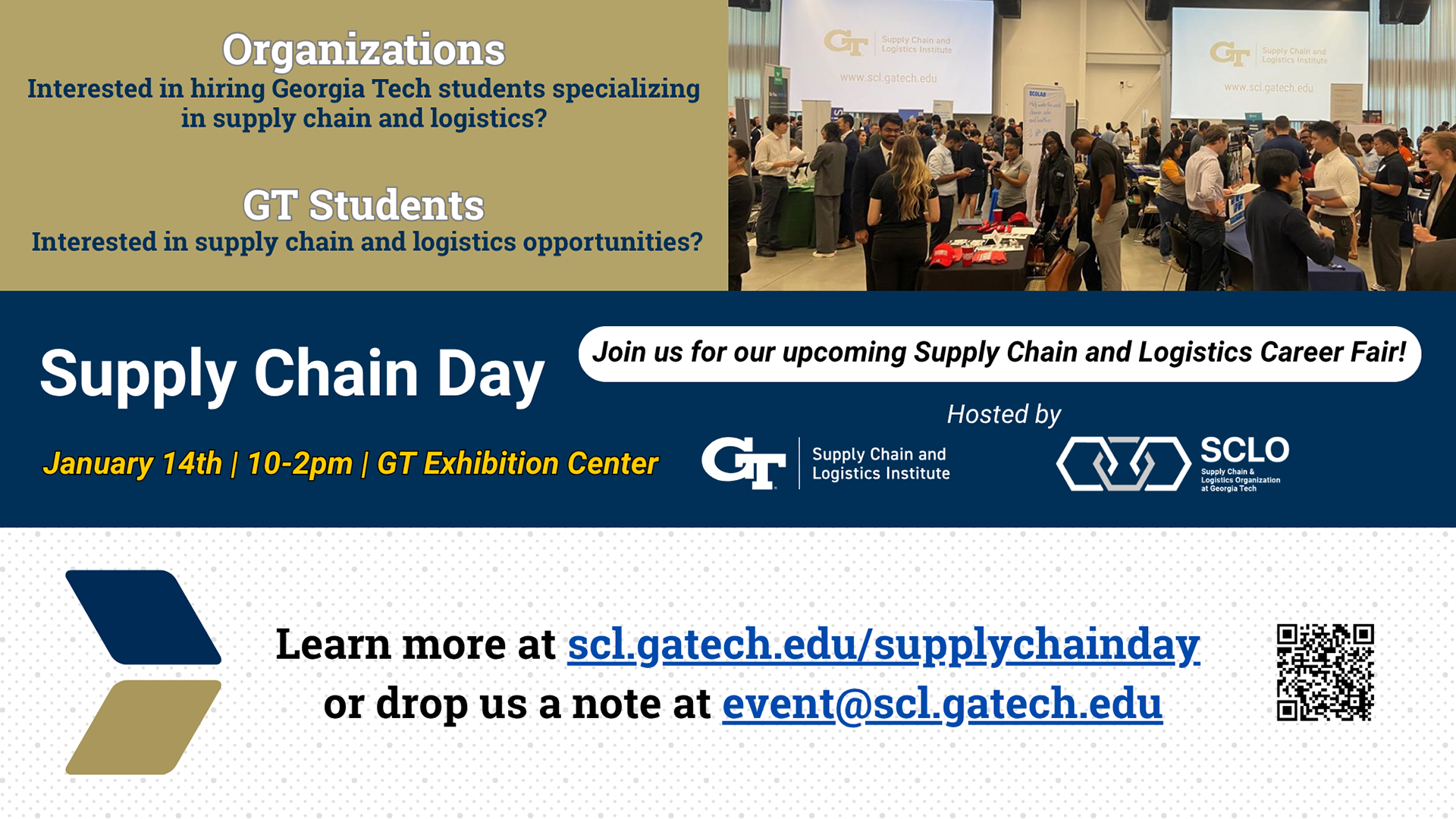 On Campus Supply Chain Day (Wednesday, January 14, 2026 | 10am-2pm ET )