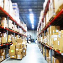 Medical supplies in the MedShare warehouse in Decatur, GA (Courtesy MedShare).